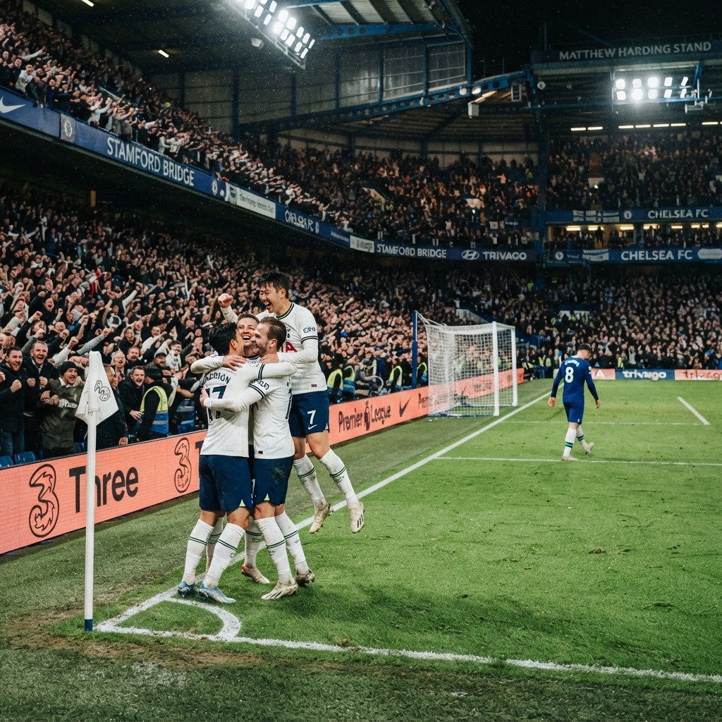 Tottenham Secure Landmark Victory Over Chelsea at Stamford Bridge