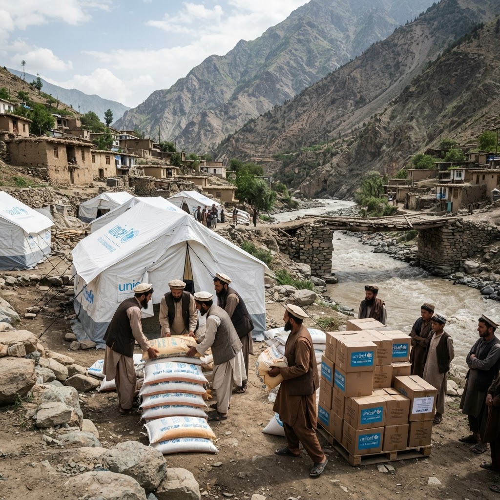 Nuristan Relief Efforts Reach Families Displaced by Flash Floods