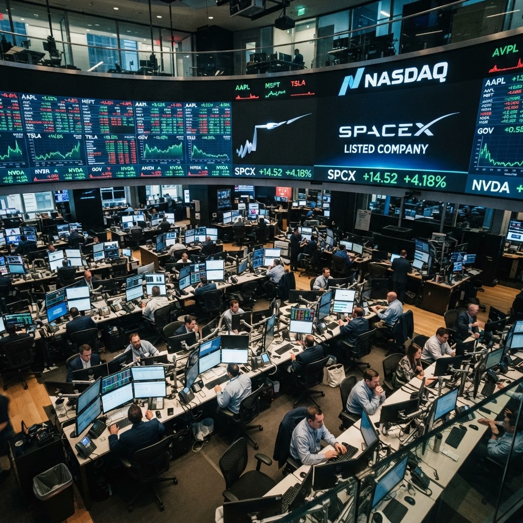 SpaceX Shares Rally on Merger News