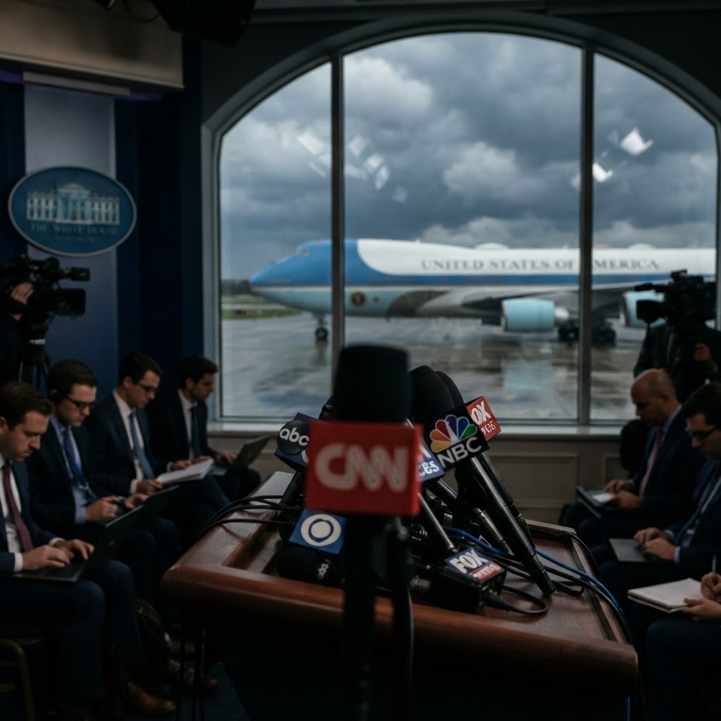 CNN Threatens Further Legal Action Over Air Force One Access