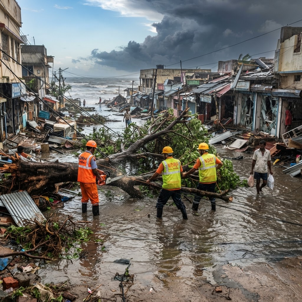 Cyclone Arnab Batters India as Recovery Efforts Begin