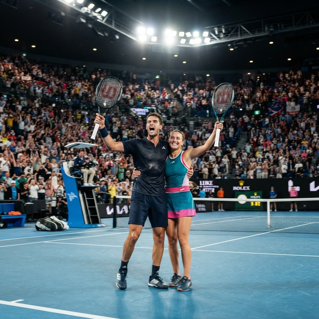 Muchova and Mensik Capture U.S. Open Mixed Doubles Crown