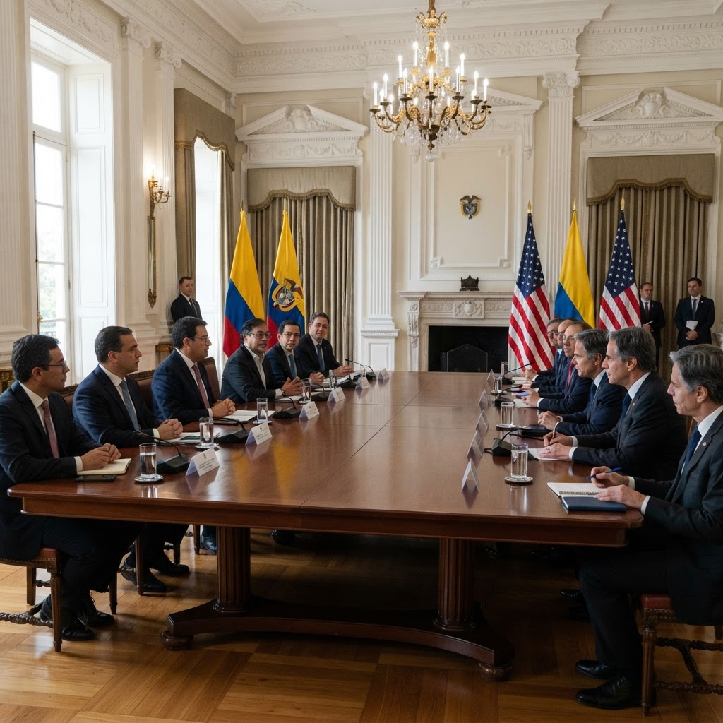 Rubio Arrives in Bogotá to Press Colombia’s New Government on Cocaine Trade