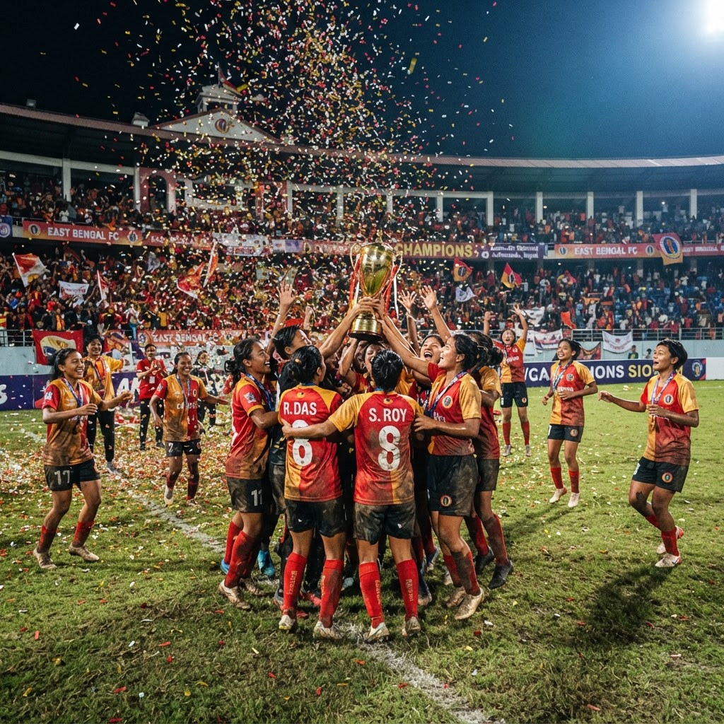 East Bengal FC Crowned Inaugural SAFF Women’s Club Champions