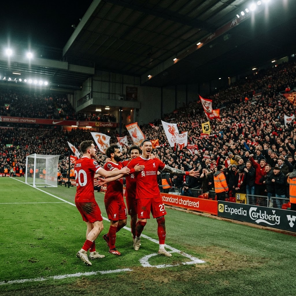 Liverpool Overcome Two-Goal Deficit in Thrilling Anfield Victory