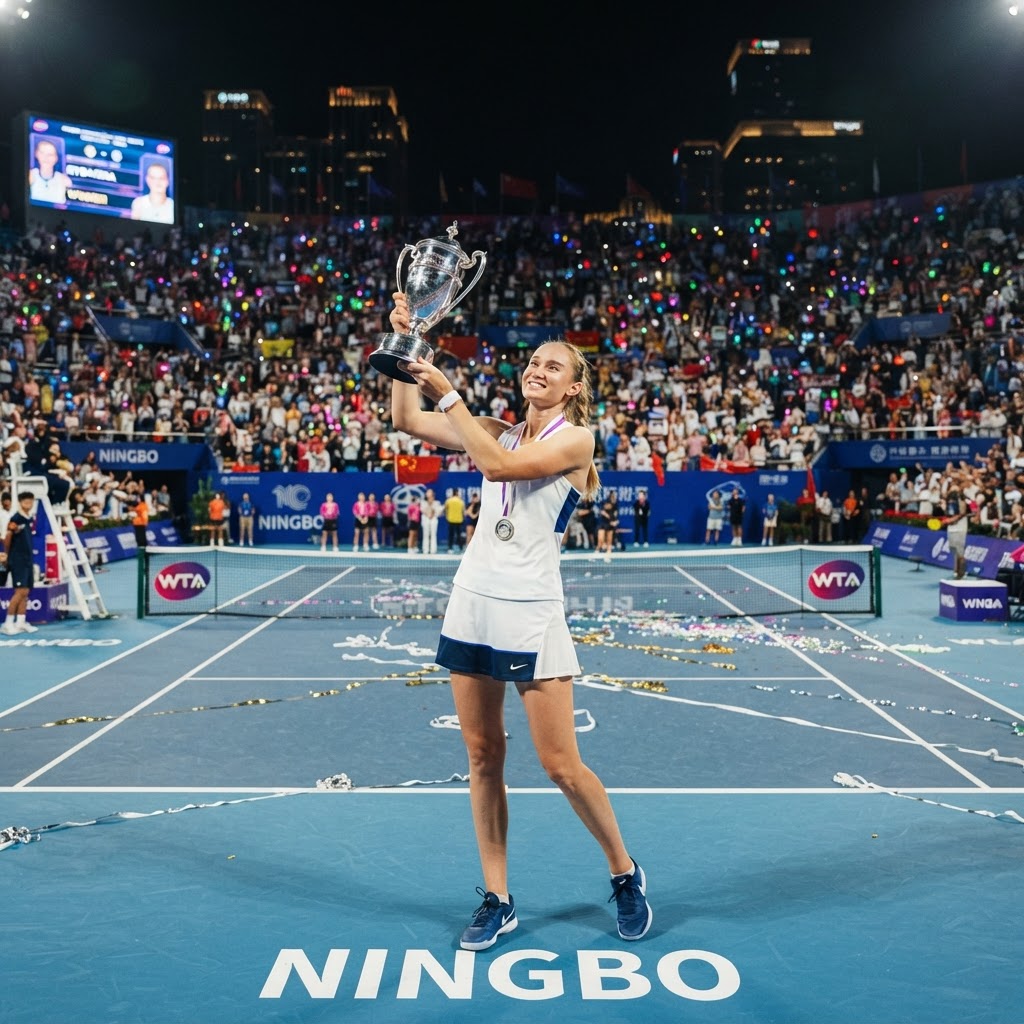 Elena Rybakina Defends Ningbo Open Title with Dominant Victory