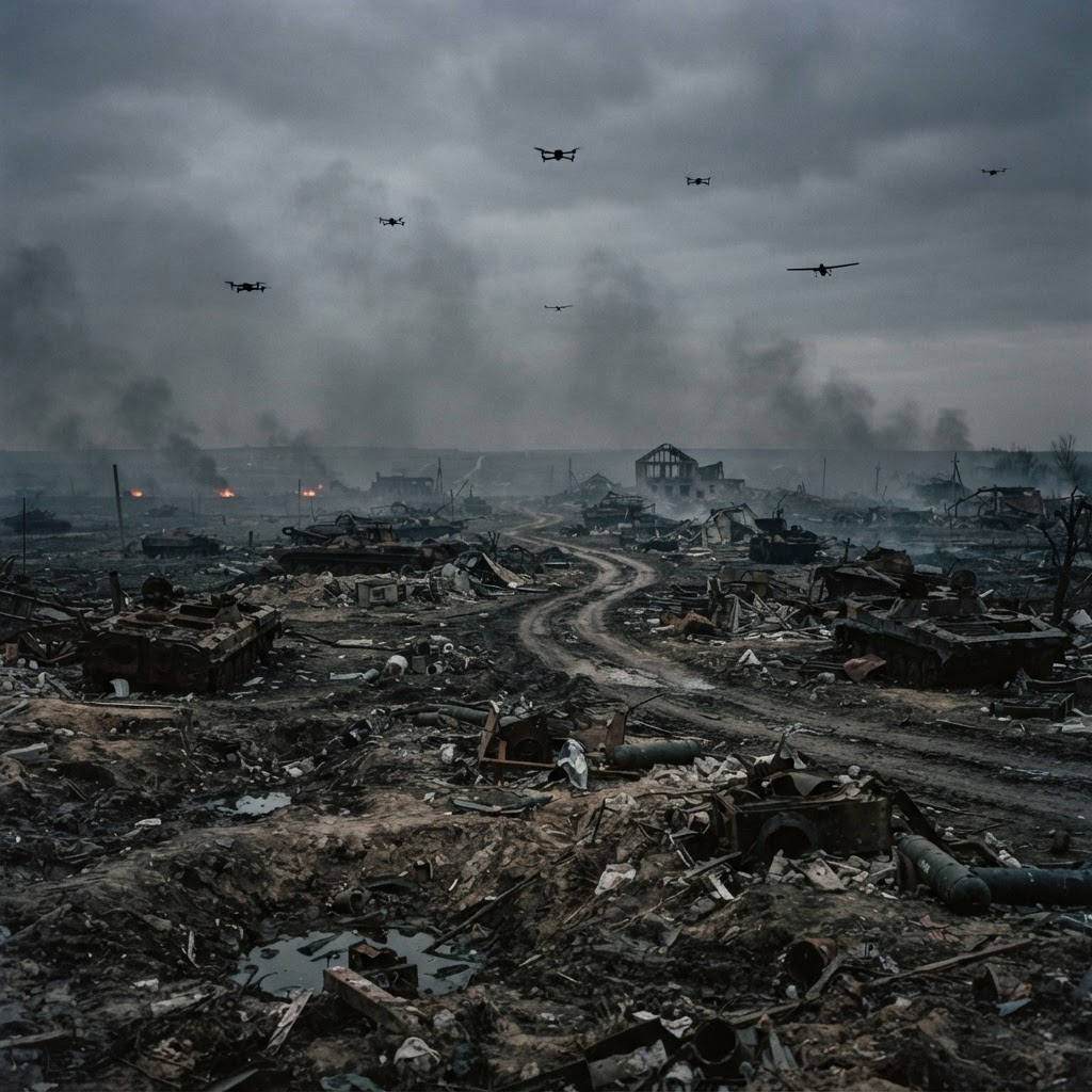 The Kill Zone: Ukraine's Blurred Front Line