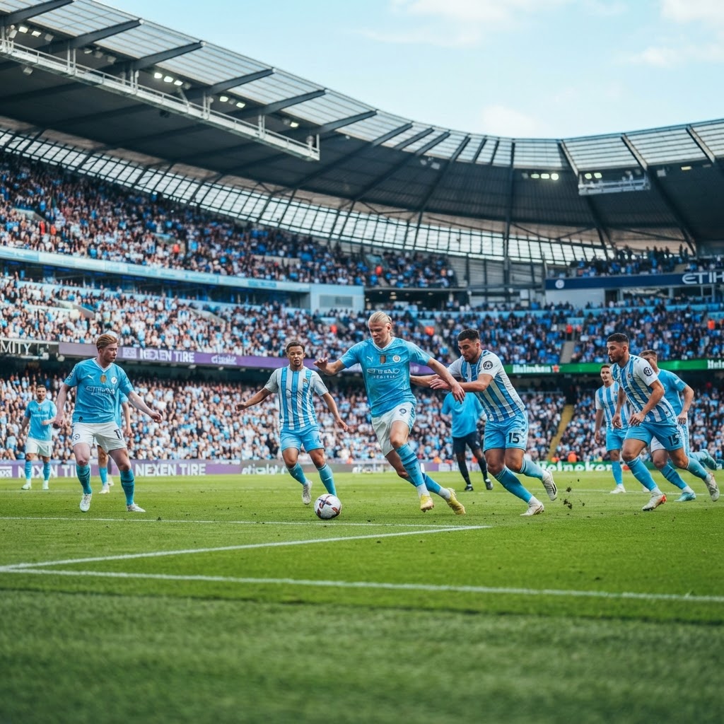 Manchester City Hosts Coventry in Premier League Clash