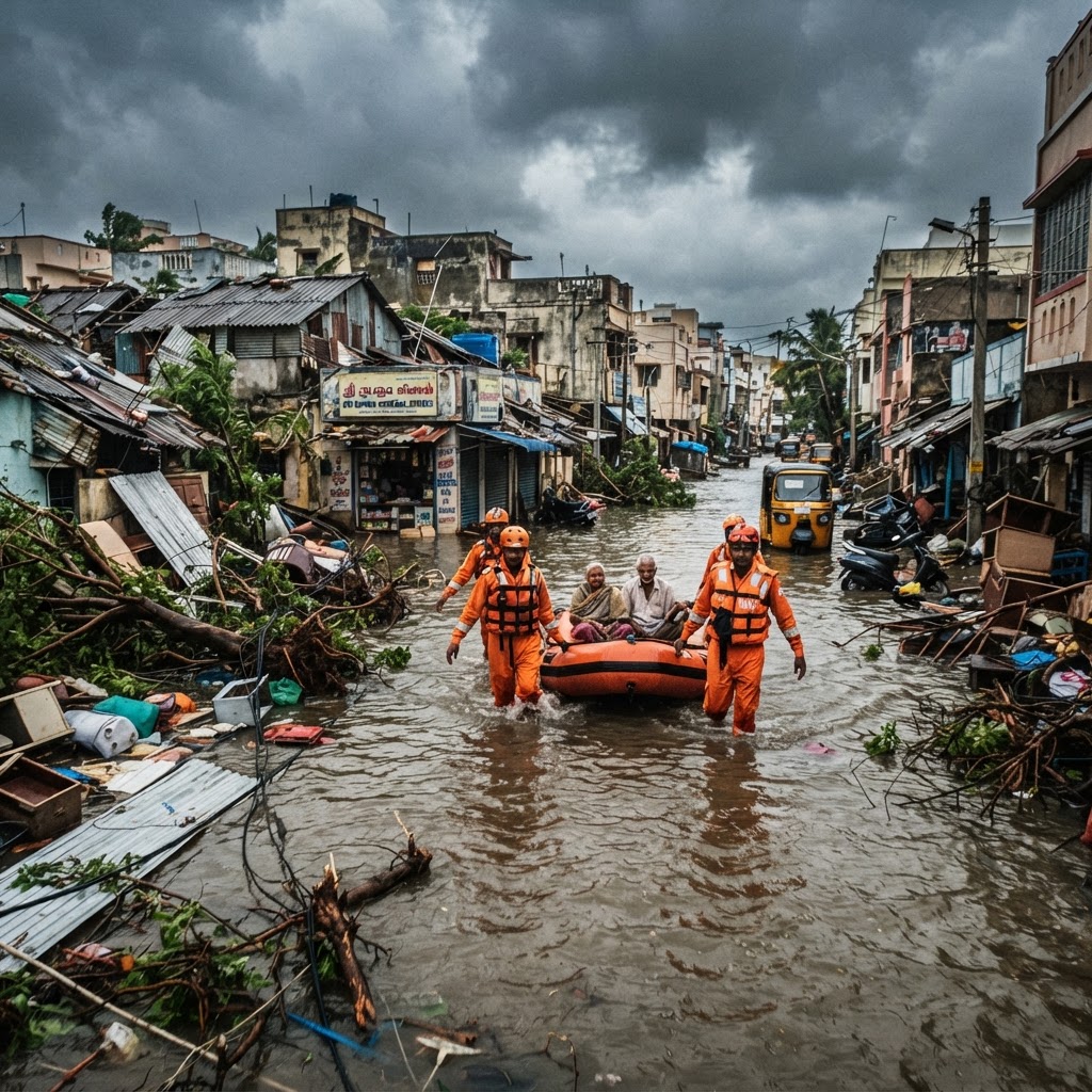 Cyclone Arnab Leaves Trail of Destruction Across Coastal India