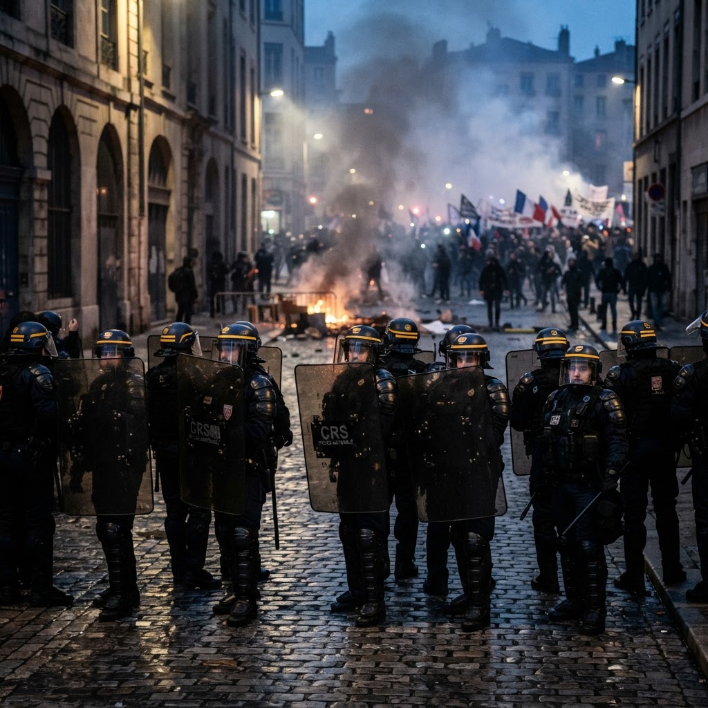 Mass Demonstrations Across France Lead to Over 1,300 Arrests