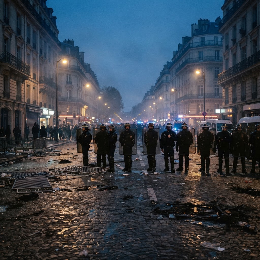 Macron Rejects Interior Minister's Resignation After Weekend Riots Rock France