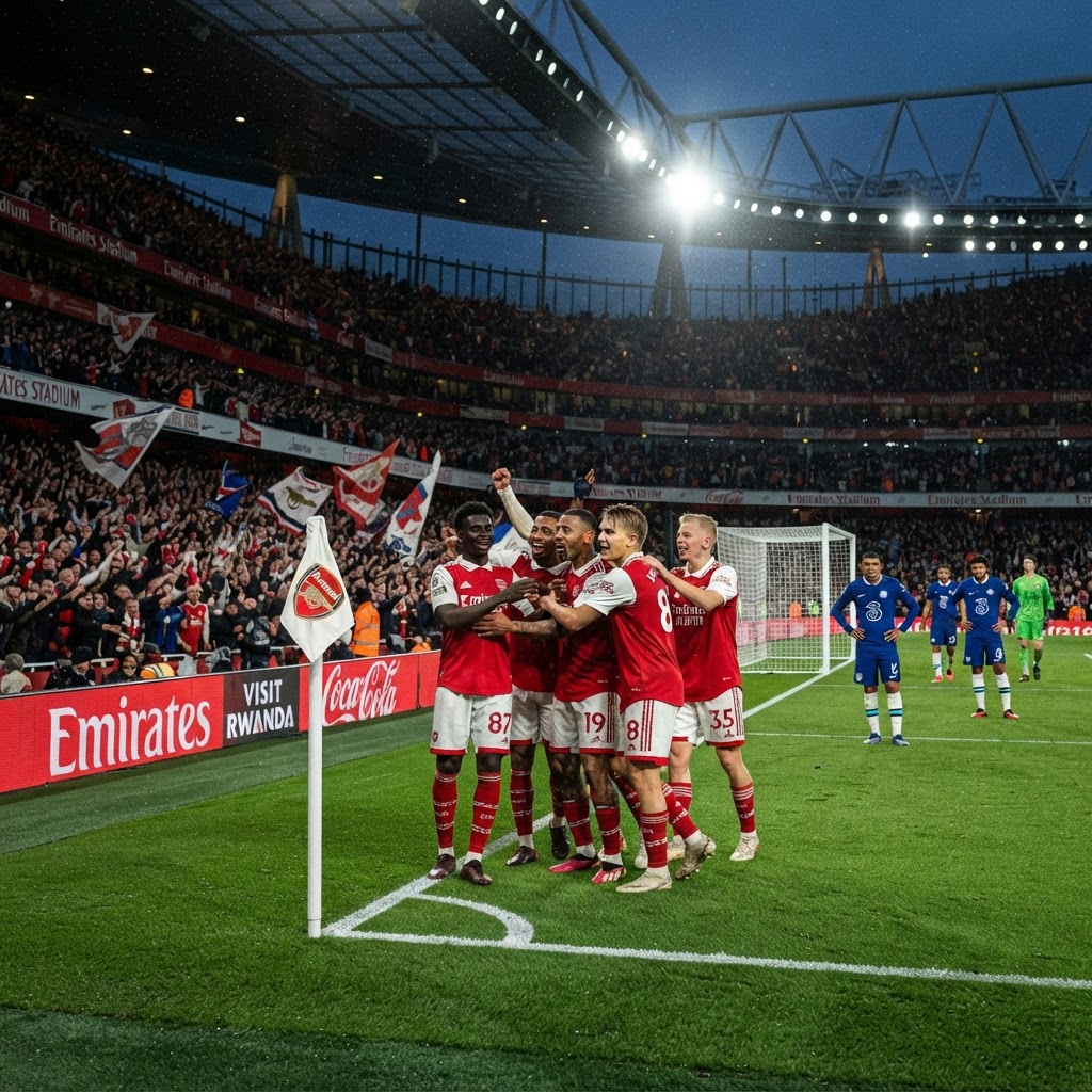 Arsenal Triumphs Over Chelsea in Pivotal London Derby