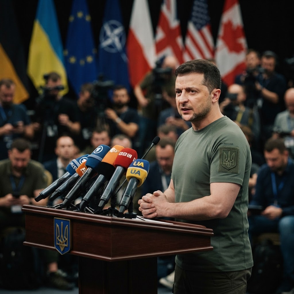 Zelensky Alleges Trump Is Pressuring Ukraine Toward Capitulation