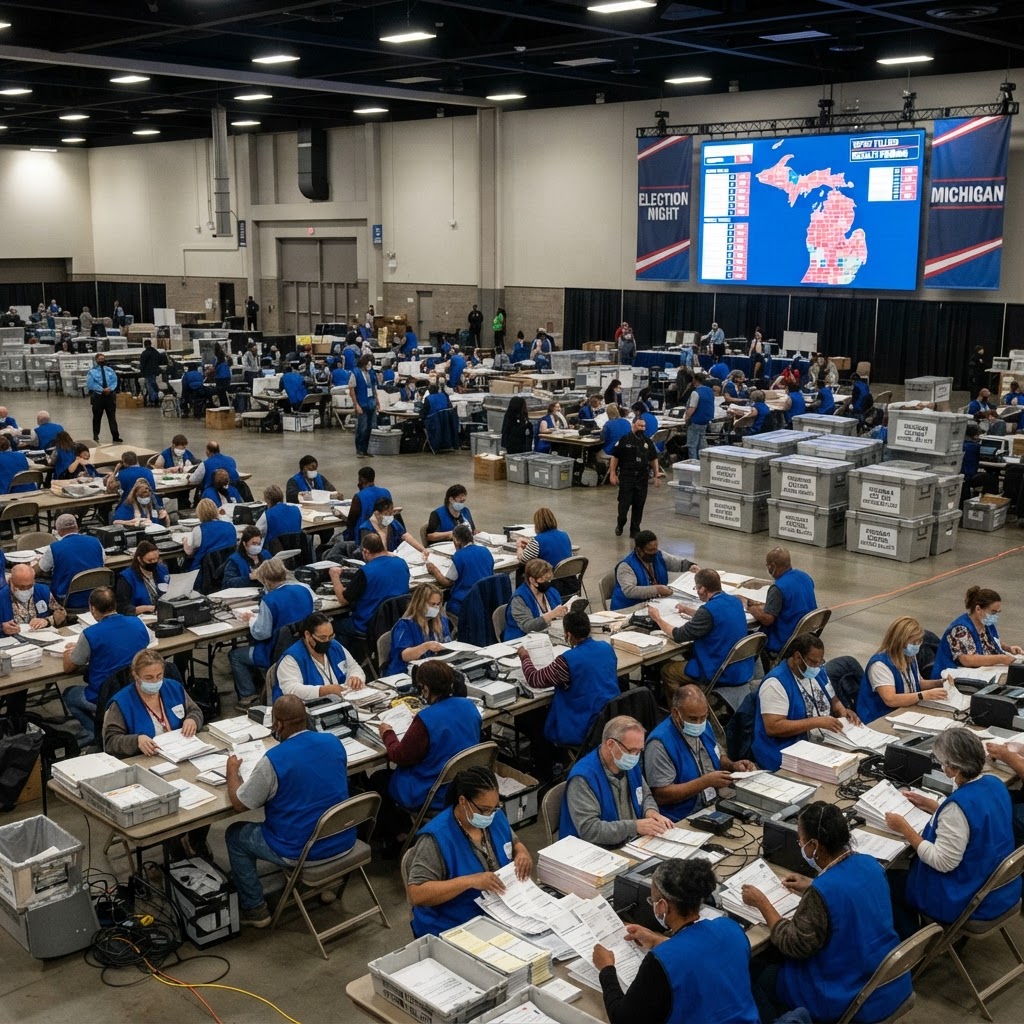 Ballot Tabulation Commences Following Contentious Michigan Senate Primary