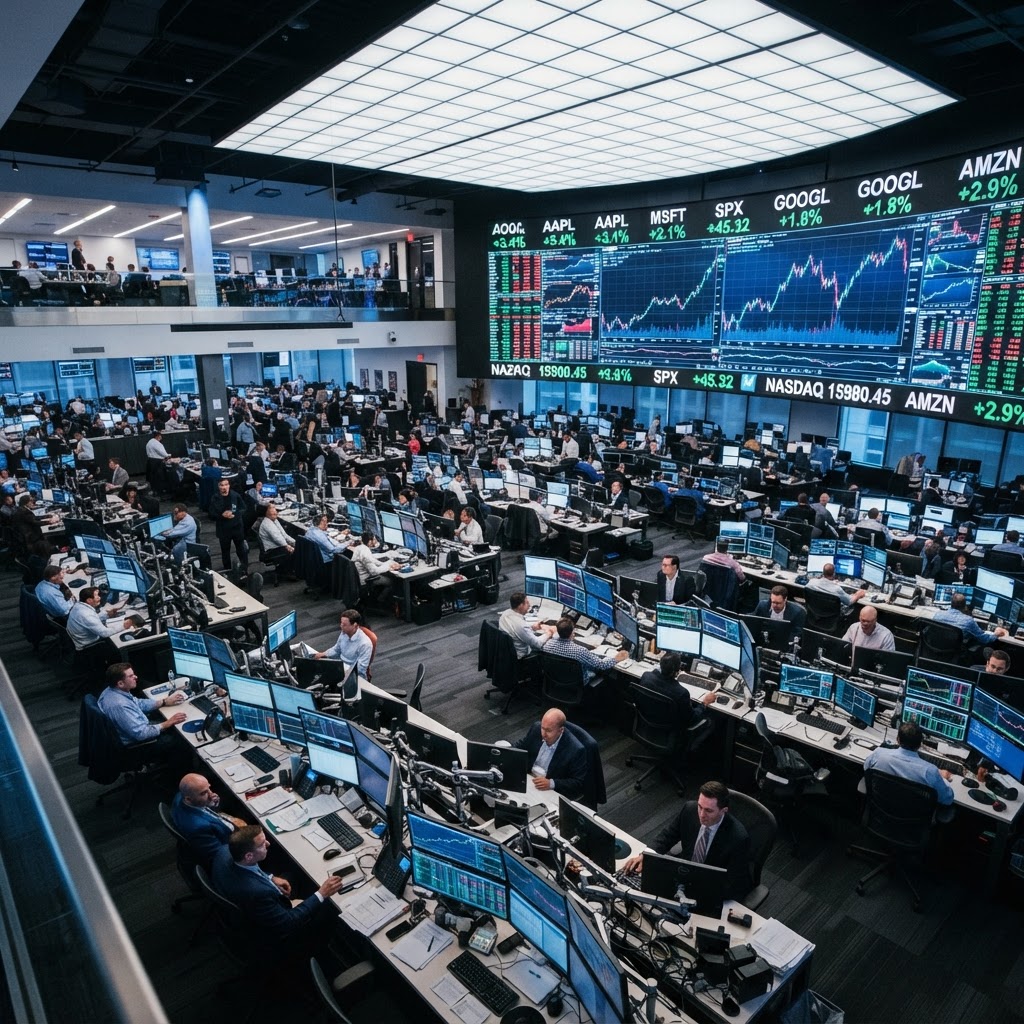 Nasdaq 100 Climbs as AI Optimism Returns Ahead of Tech Earnings