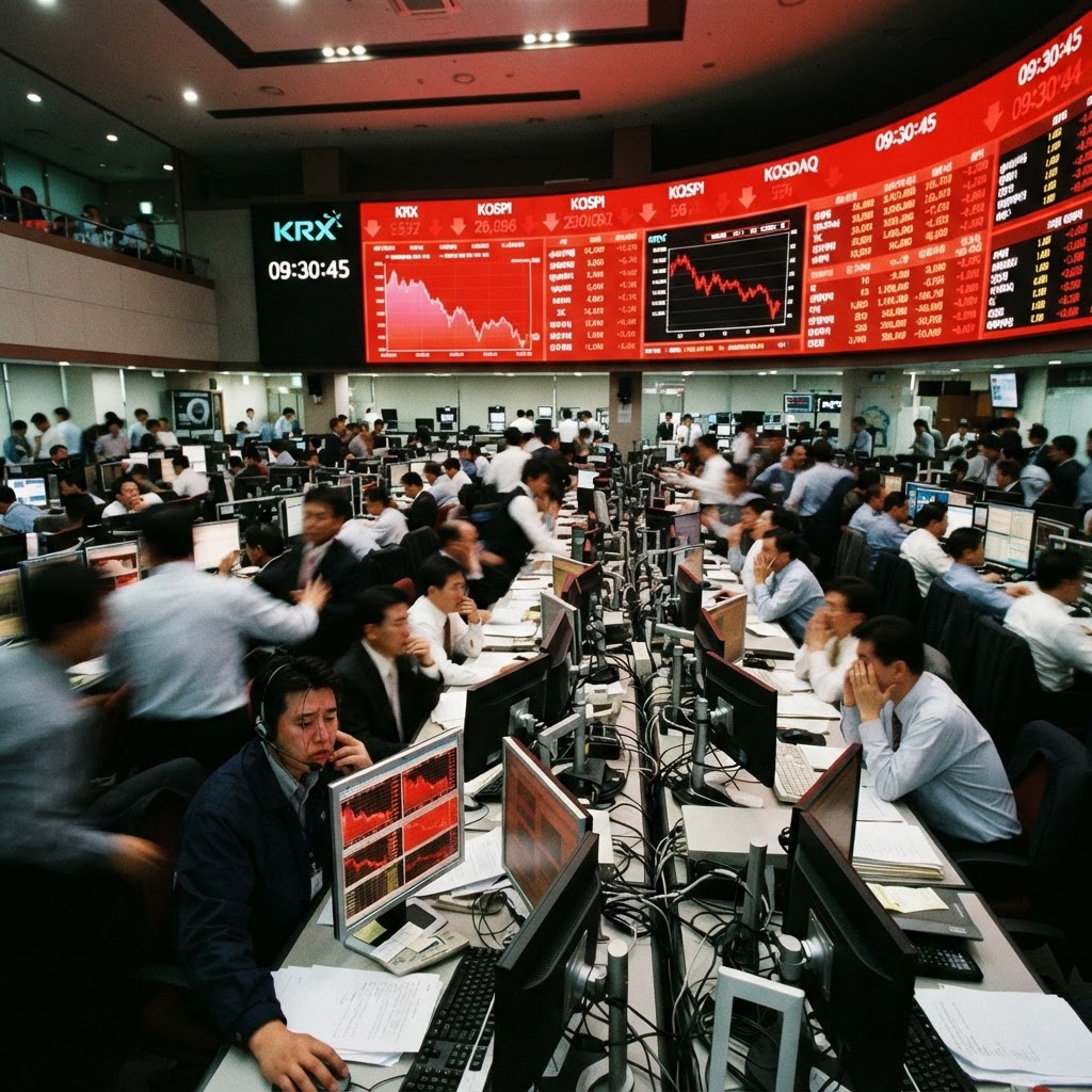 South Korean Markets Plummet 8% Amid AI Investor Exodus