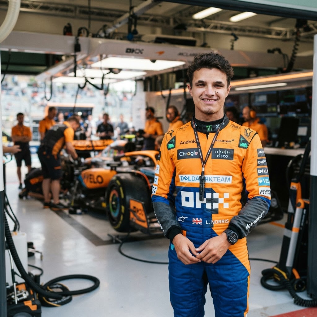 Reigning Champion Lando Norris Commits to McLaren Through 2030