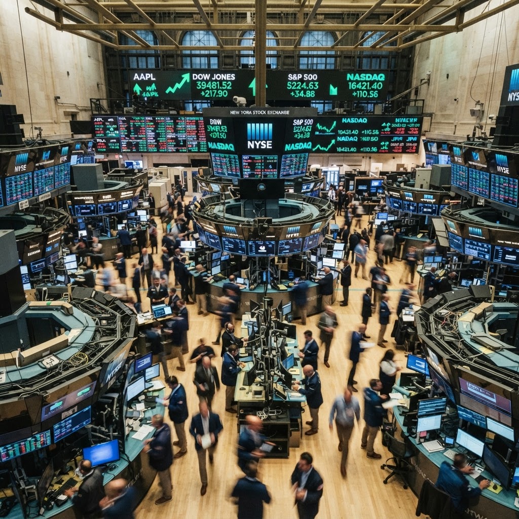 Wall Street Stages Recovery as Investors Process Global Monetary Shifts