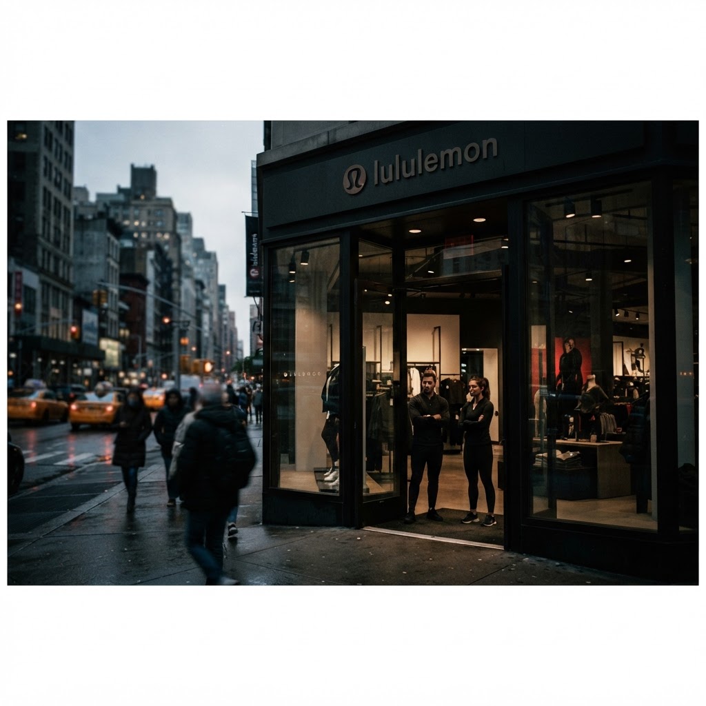 Lululemon Stock Plummets Amid Forecast Cuts and Leadership Transition