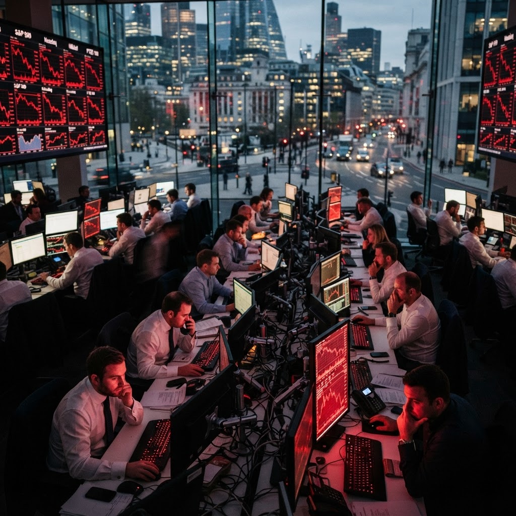 Global Markets Stumble as AI Enthusiasm Wanes and Rate Anxiety Mounts
