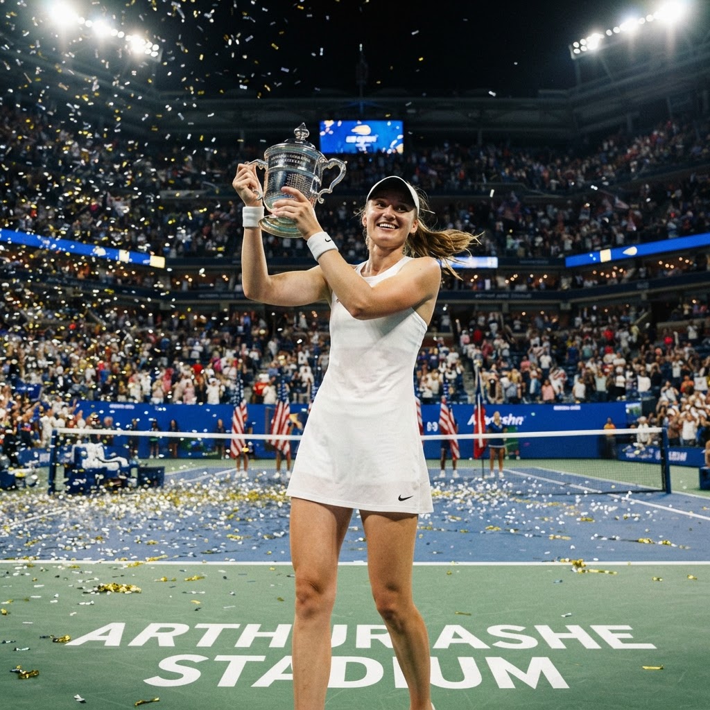 Elena Rybakina Ascends to World No. 1 After US Open Triumph