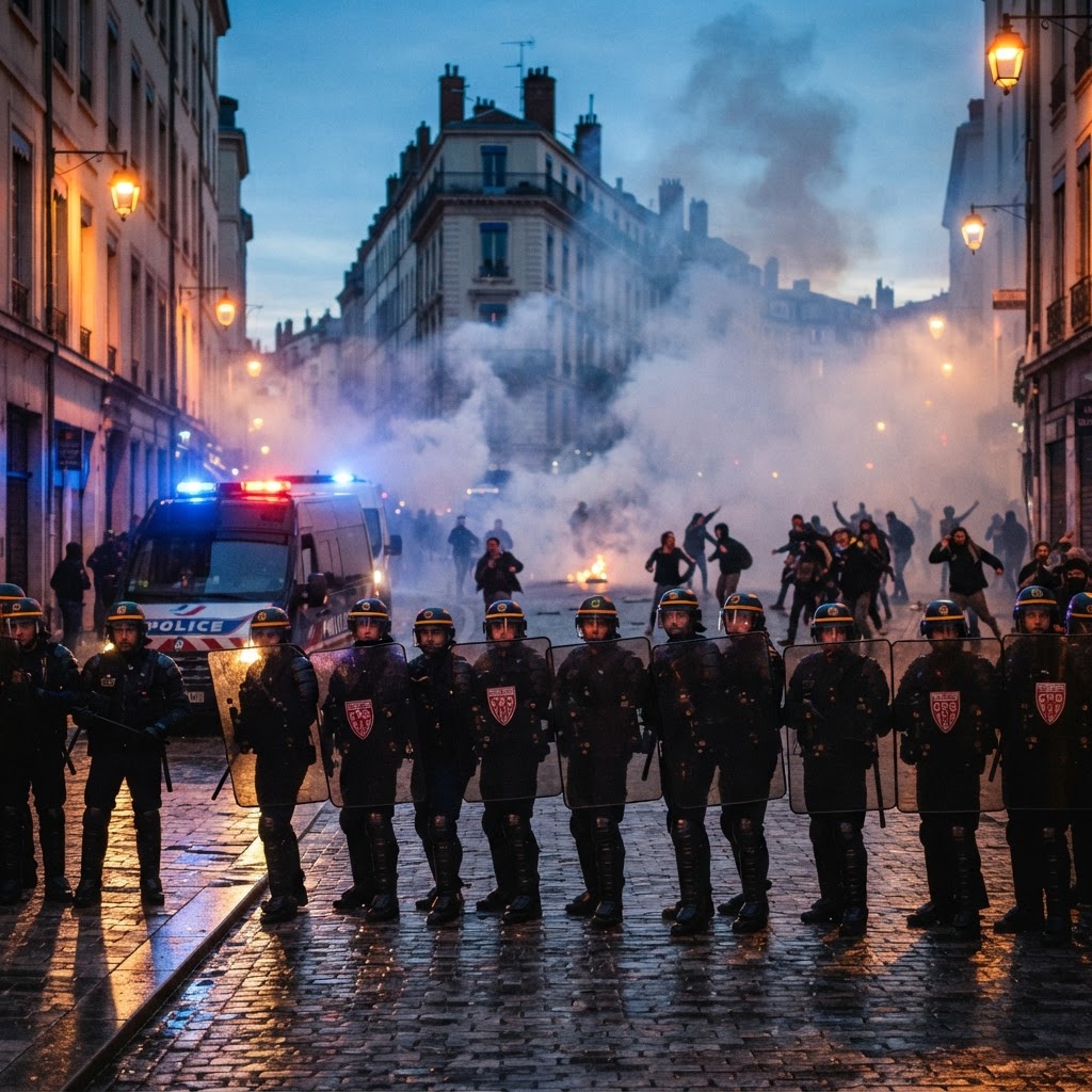 Mass Demonstrations Across France Lead to Widespread Clashes and Arrests