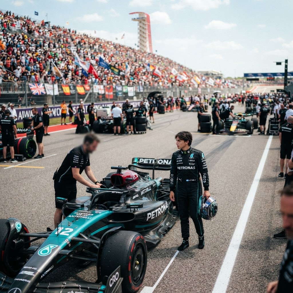 Kimi Antonelli Secures Pole Position for United States Grand Prix