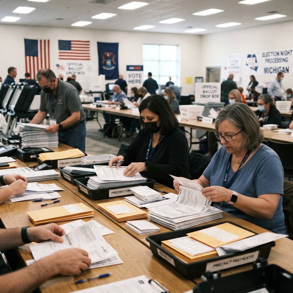Michigan Senate Primary Votes Underway Following Intense Campaign