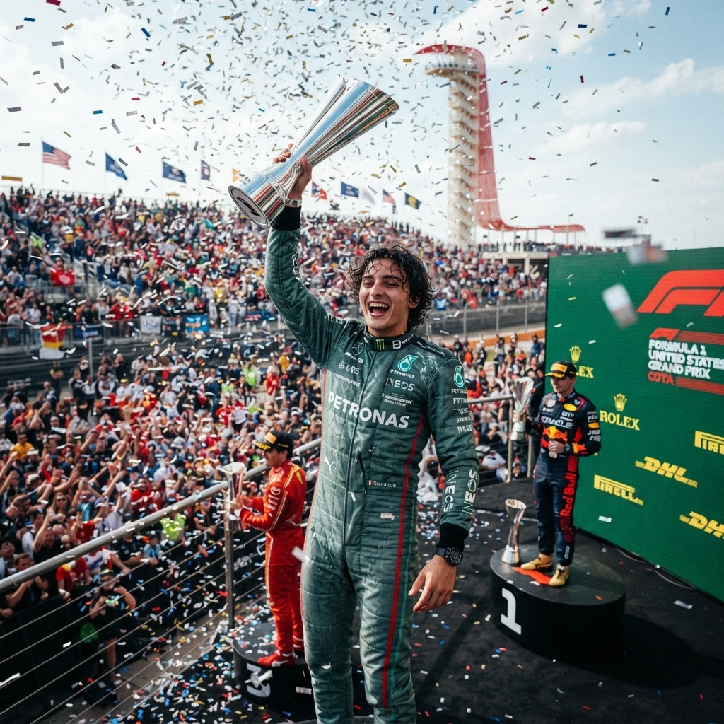 Kimi Antonelli on the Verge of Historic F1 Championship