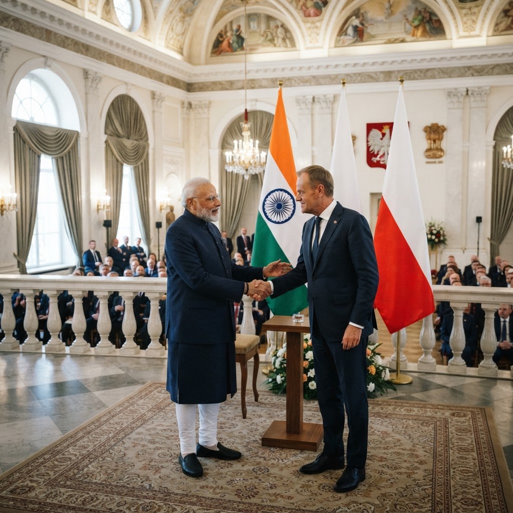 India and Poland Strengthen Strategic Ties to Boost Bilateral Trade