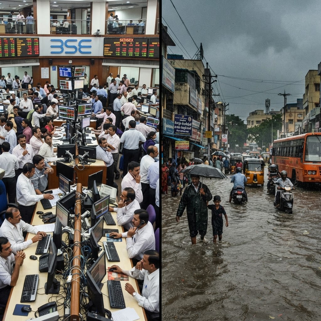 Market Volatility and Weather Challenges Impact India