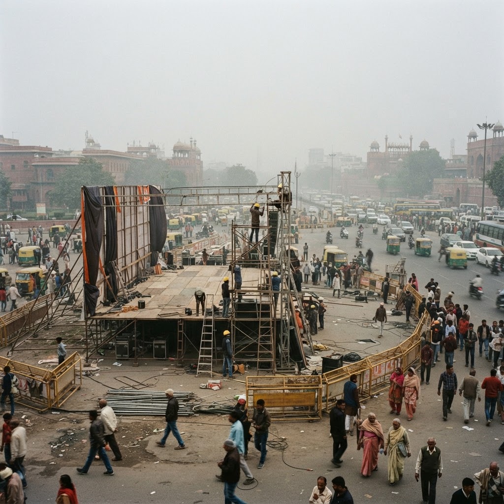 Political Tensions Rise Across India Ahead of Major Rallies