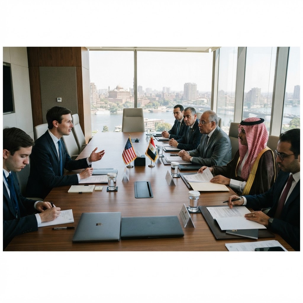 Kushner Engages Hamas Leadership in Egypt to Revive Stalled Gaza Peace Roadmap