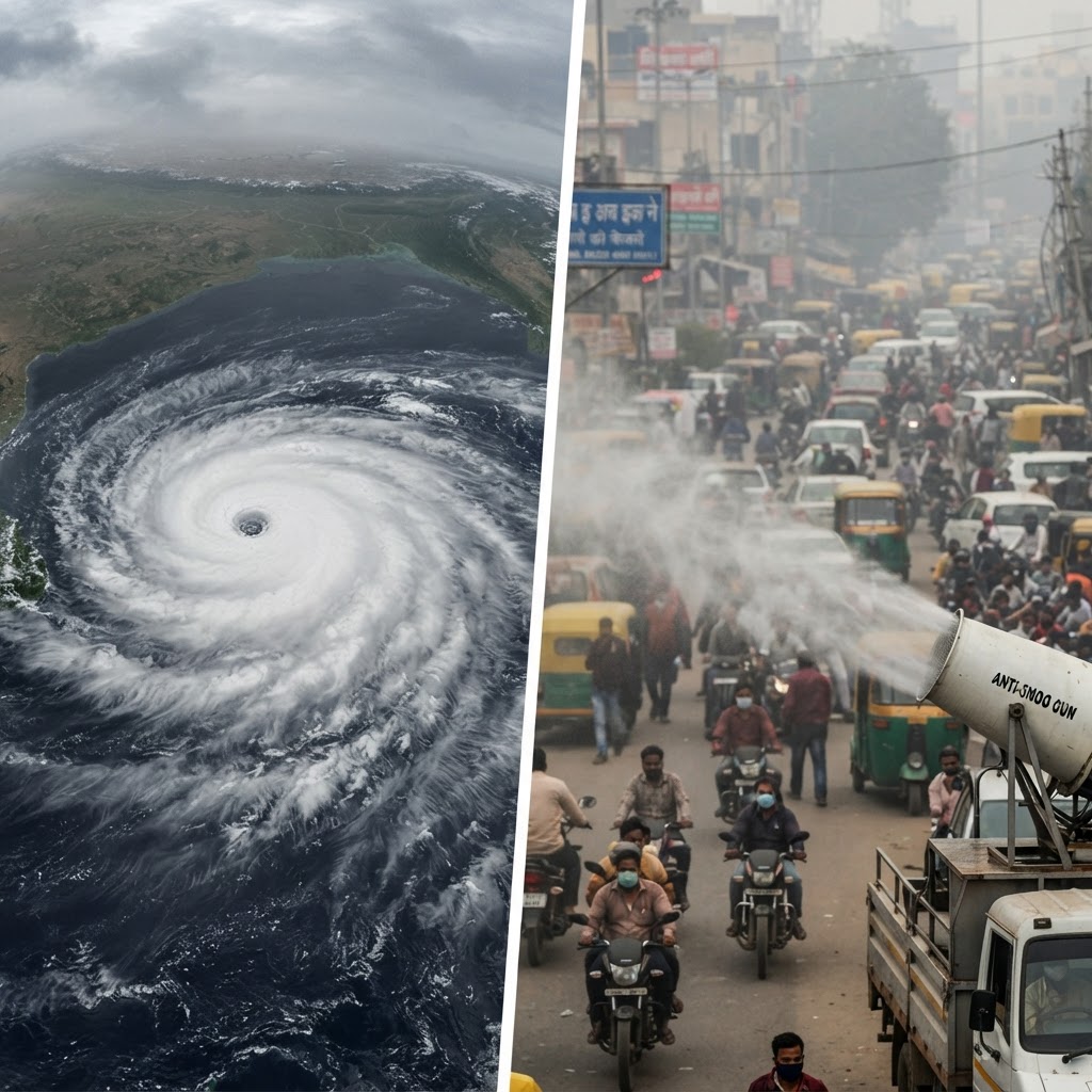 Political Tensions and Natural Hazards Grip India