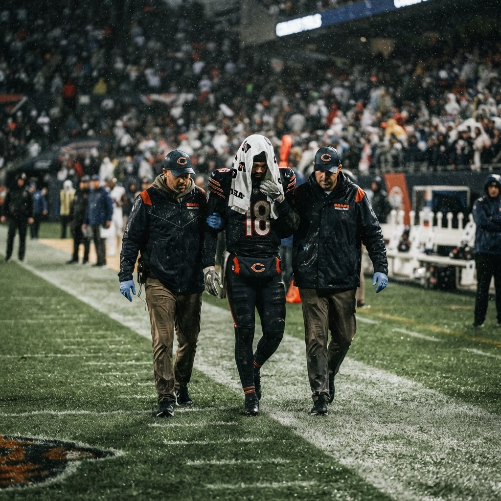 Caleb Williams Sidelined by Hamstring Injury in Bears' Loss