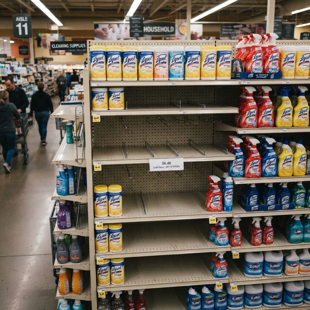 Reckitt Lowers Annual Sales Forecast Following Lysol Supply Disruptions