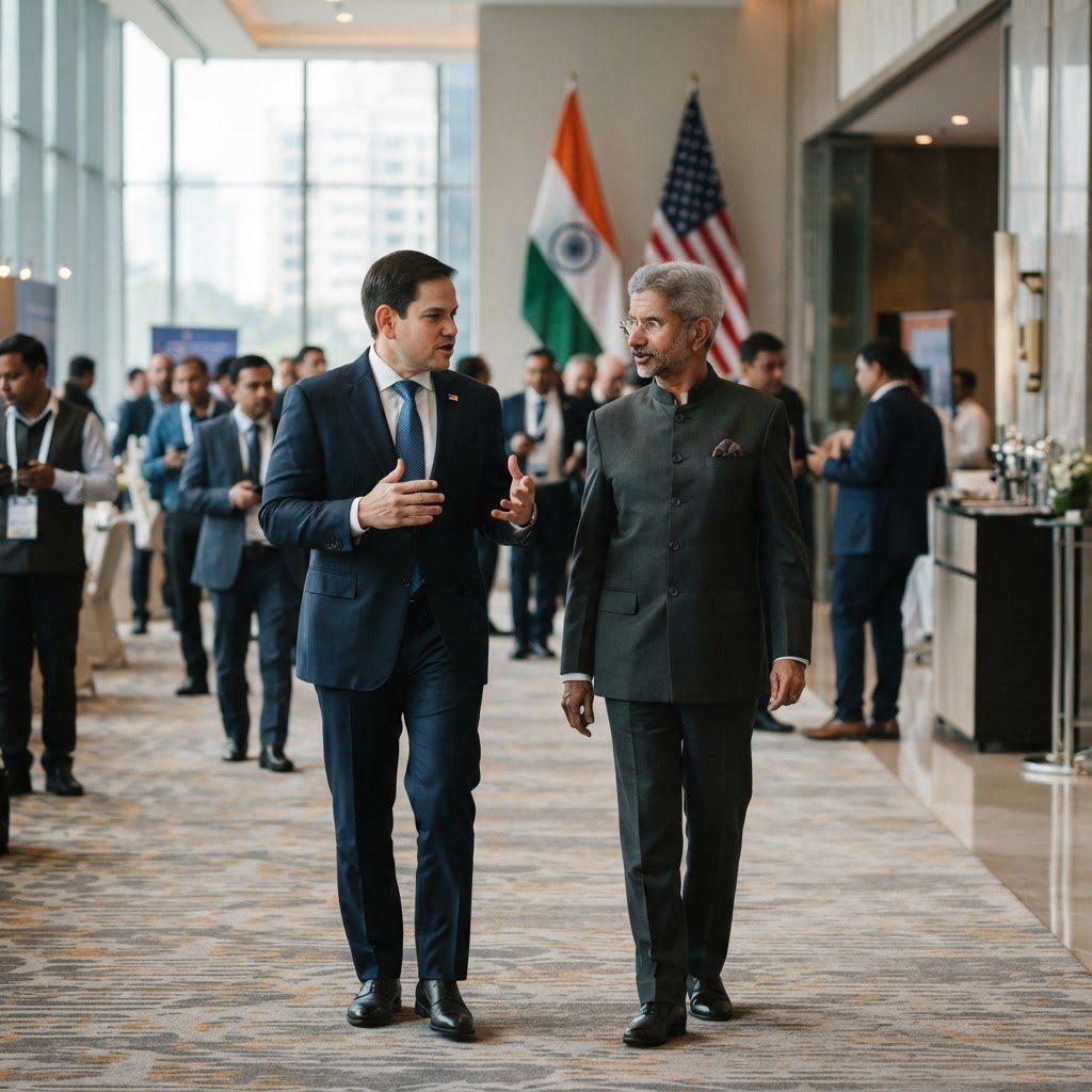 Marco Rubio Begins High-Stakes India Visit to Strengthen Strategic Ties