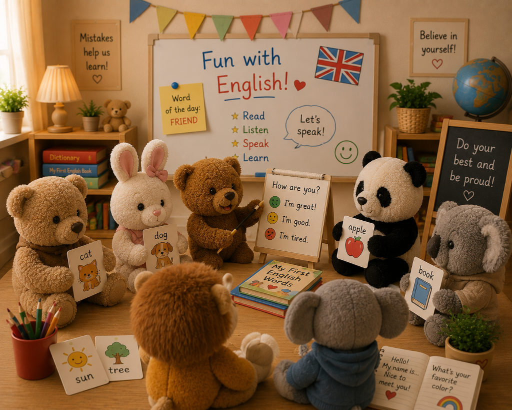 Fun with English! — cuvinte, jocuri și prietenie