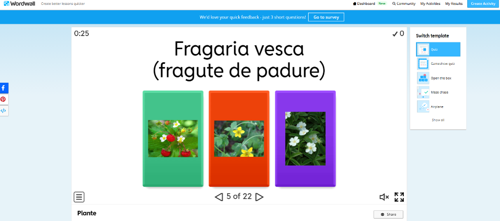 Plante: Fragaria vesca (fragii de pădure)