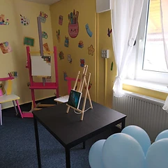 Colțul de arte și creativitate de la Centrul Educațional PIA