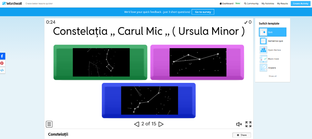 Constelația Carul Mic (Ursa Minor)
