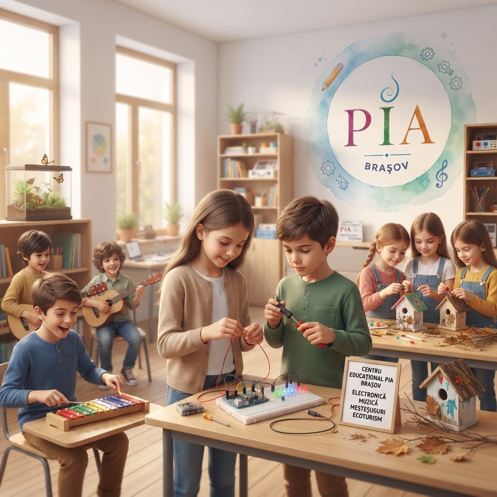 Centrul Educațional PIA — copiii învață prin joc și descoperire