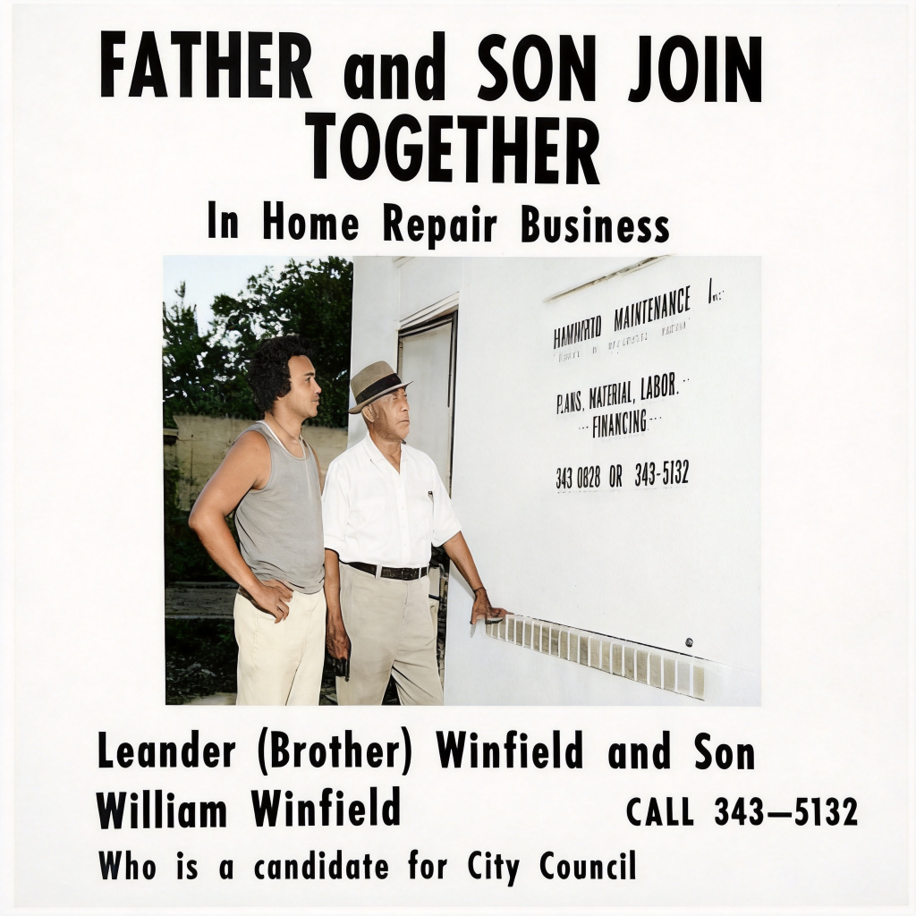 Father and Son Join Together in Home Repair Business