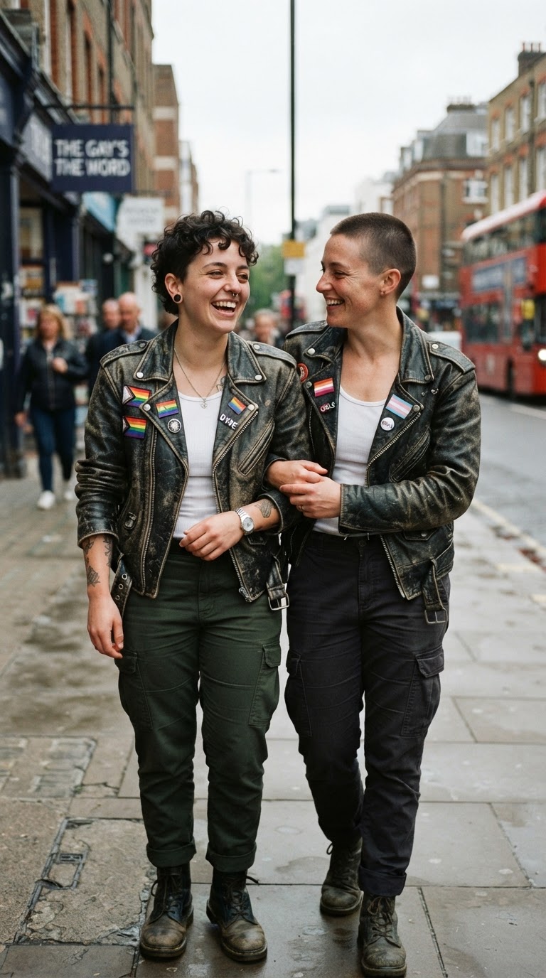 Butch Leather and Pride - pride inspo outfit idea