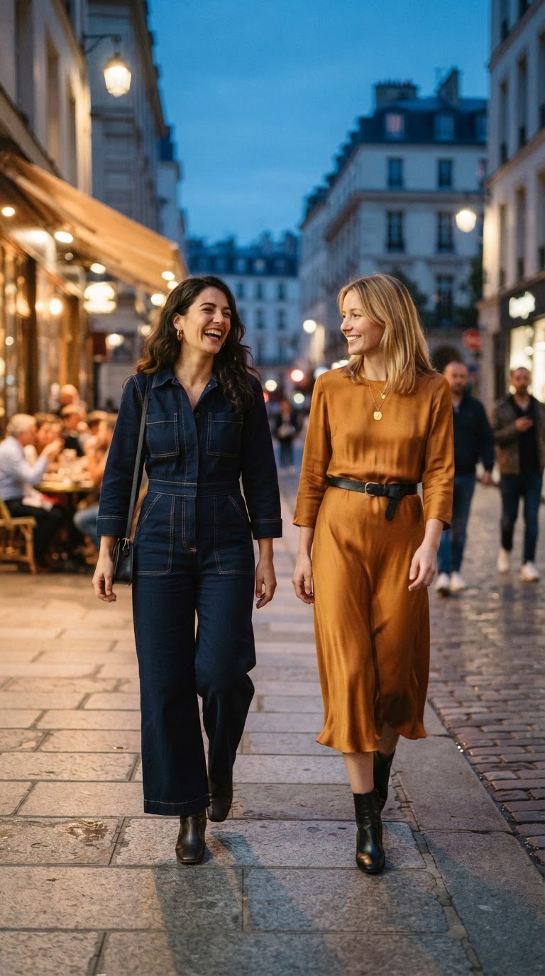 The Spectrum-Stitched Jumpsuit