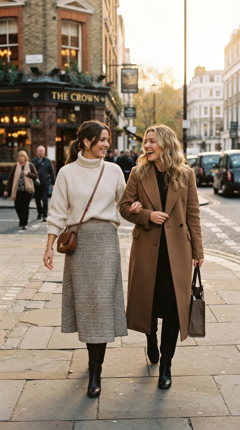 The Threaded Midi Skirt