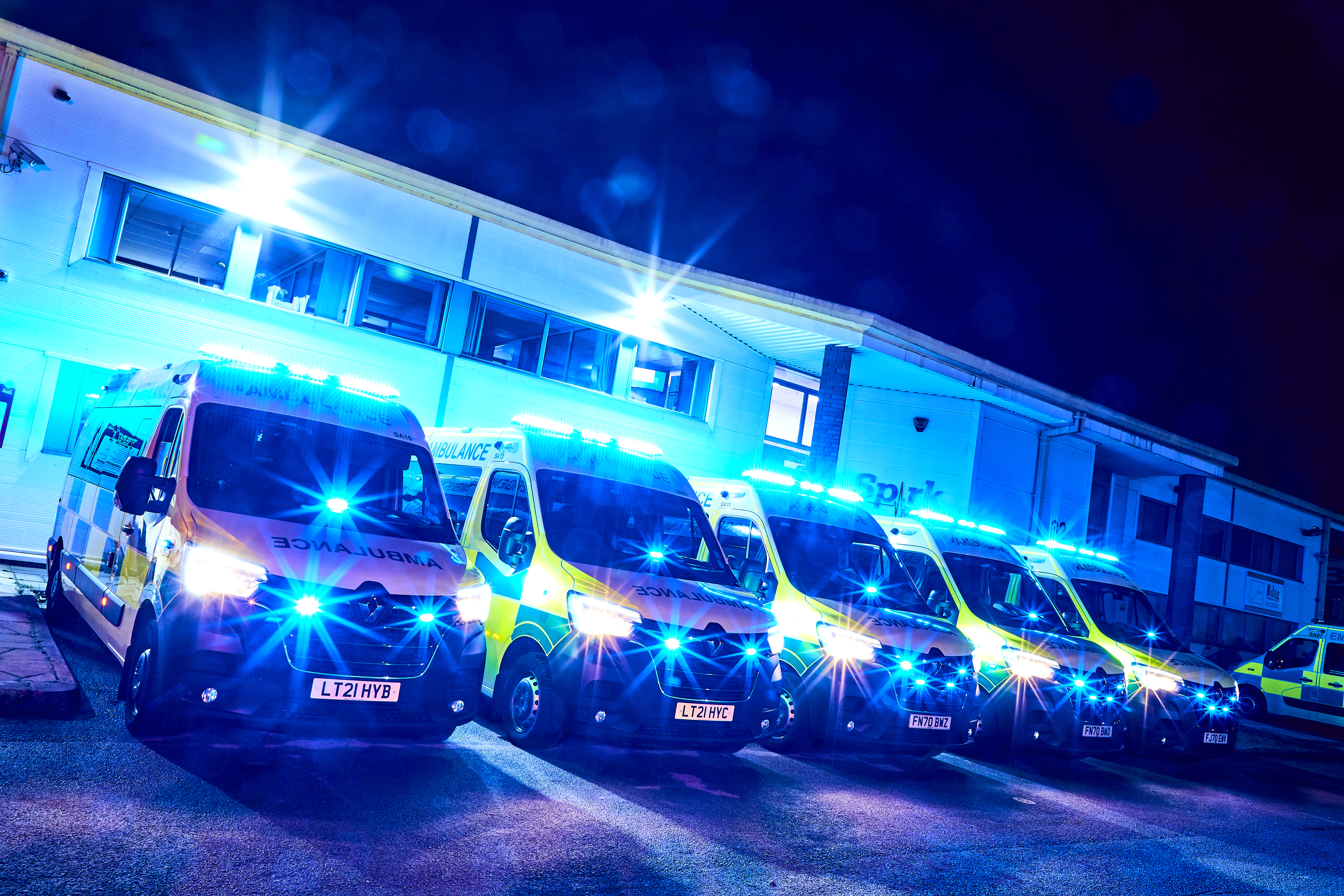 Spark Medical fleet