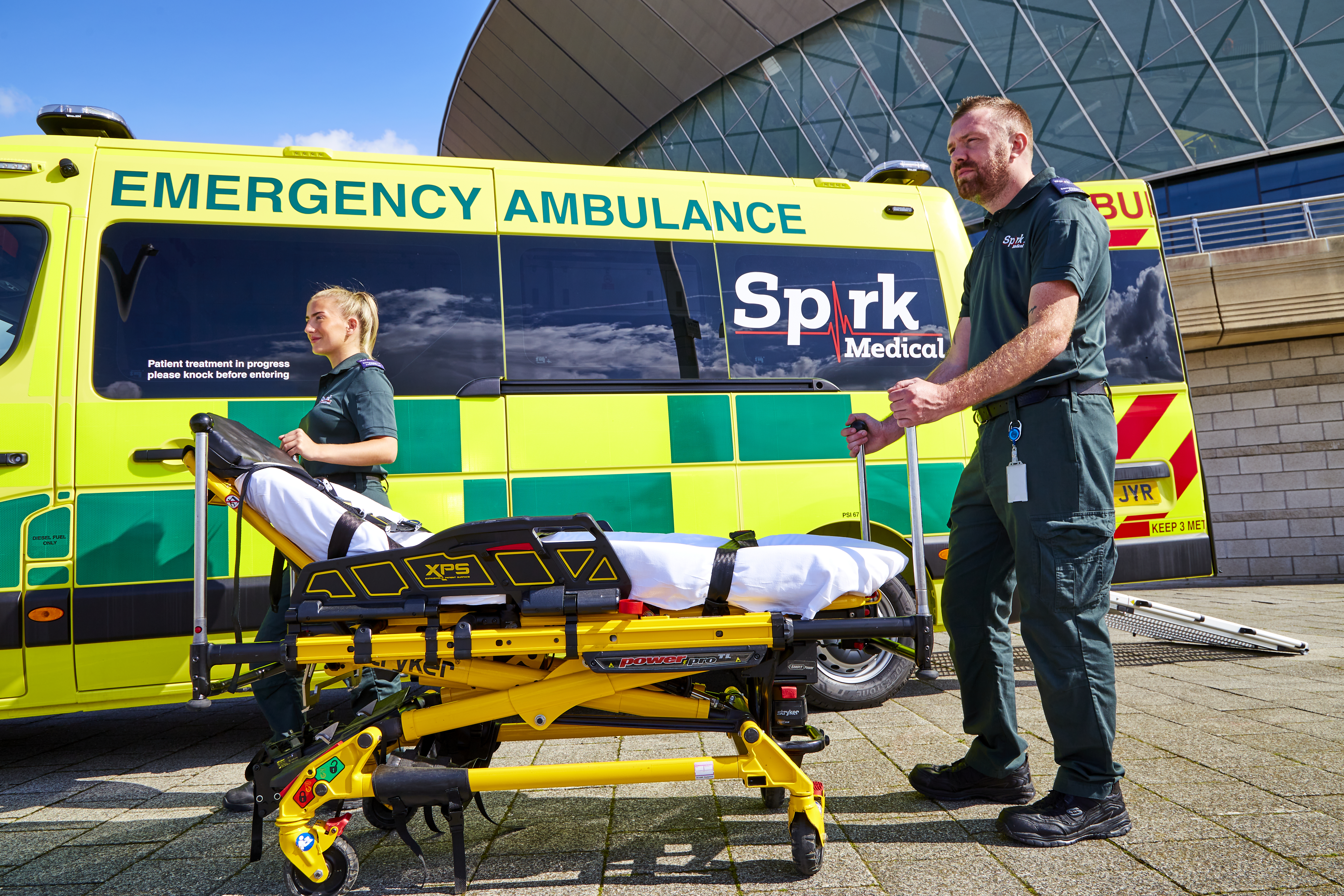 Spark Medical clinical team at event