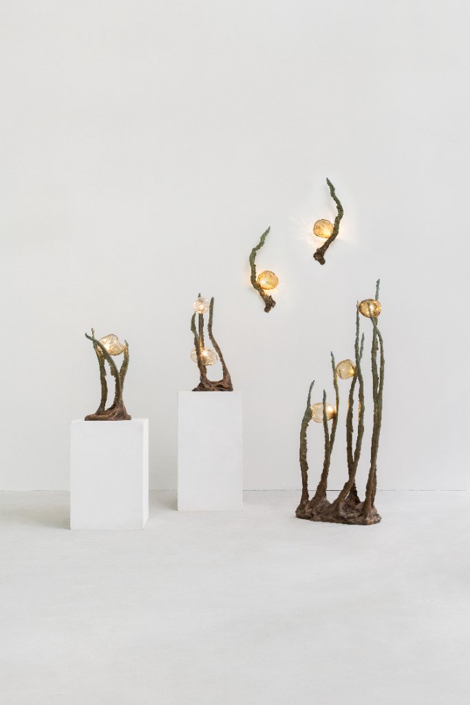 Light and Clay — Emilie Lemardeley exhibition at Garde Gallery, New York (installation view 2)