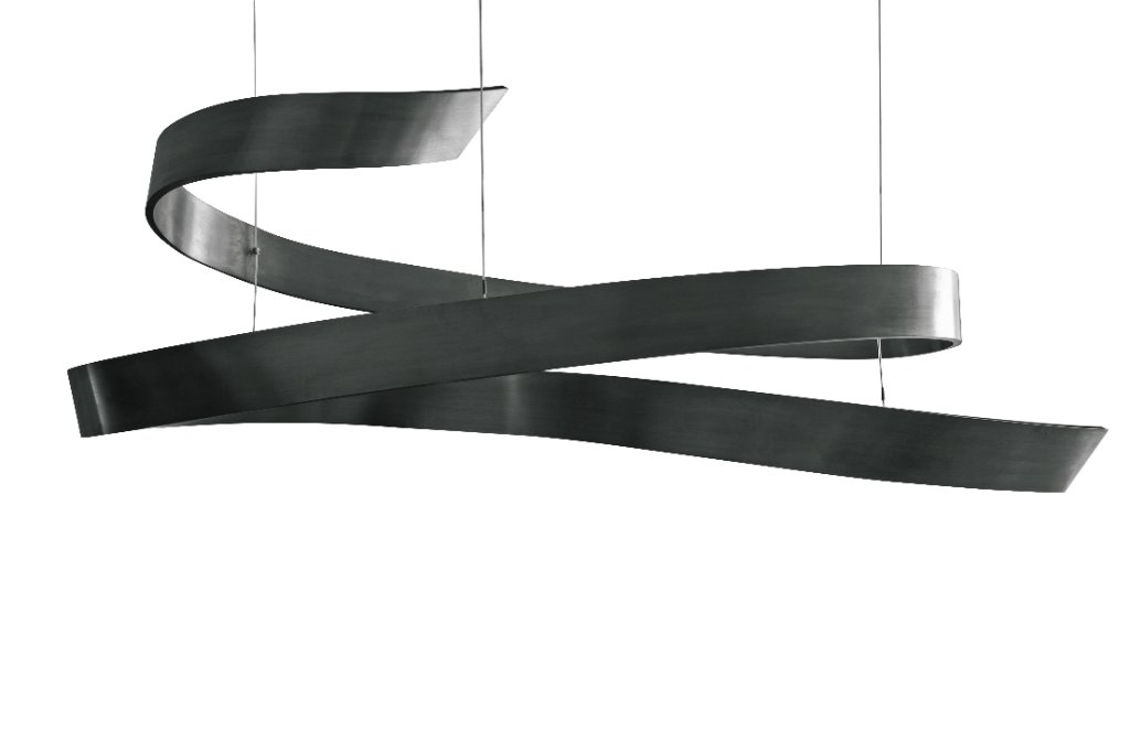 Parques by Emilie Lemardeley — luminous sculpture in metal and black patina
